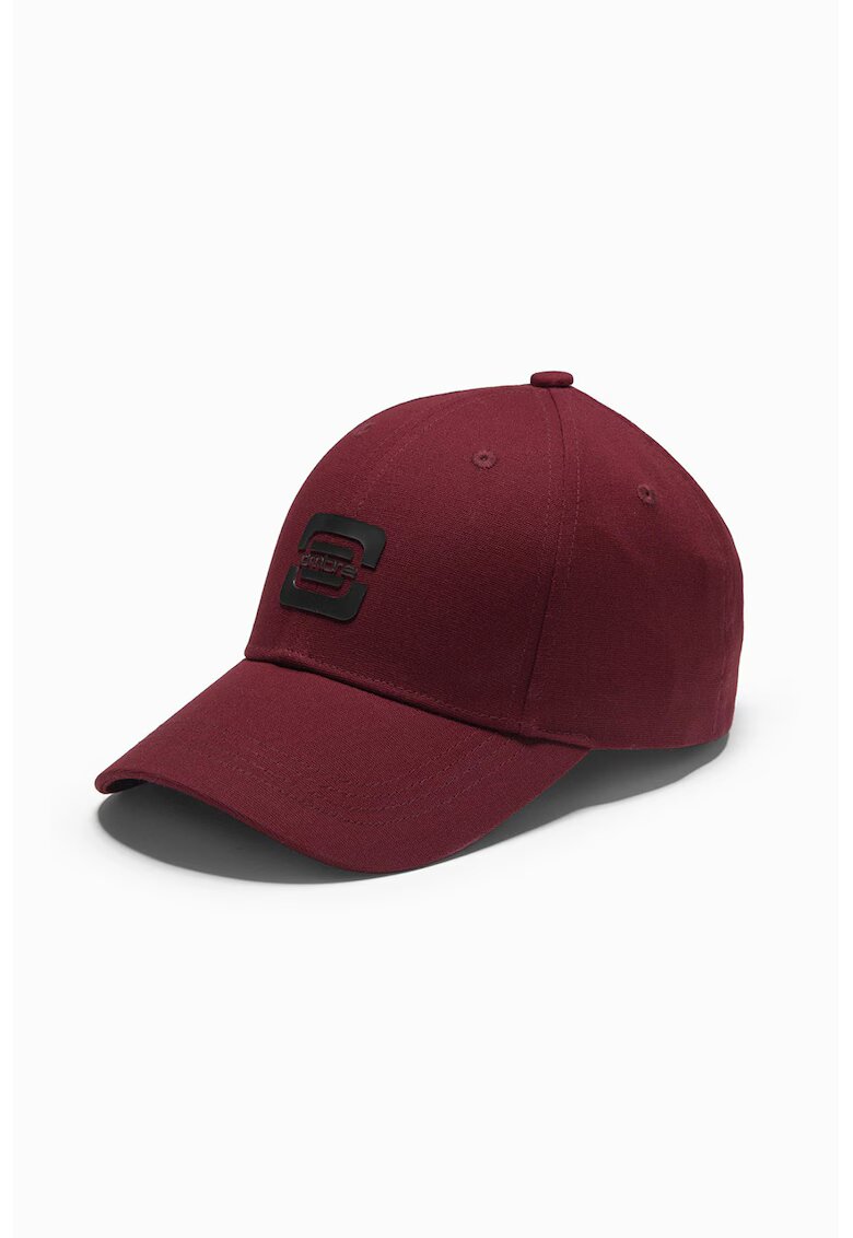 OMBRE Sapca cu detaliu logo - Visiniu