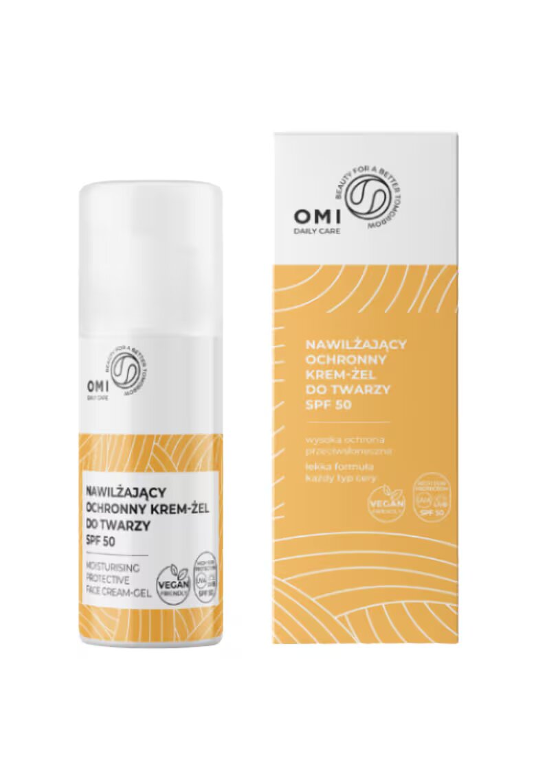 OMI Crema hidratanta si protectoare pentru fata SPF50 - 50 ml - textura usoara