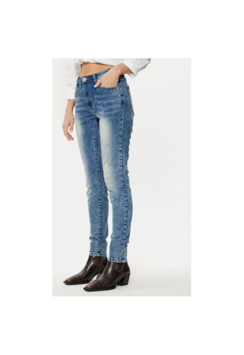 ONE TEASPOON Blugi dama - 304604515 - Bumbac - Albastru - Albastru