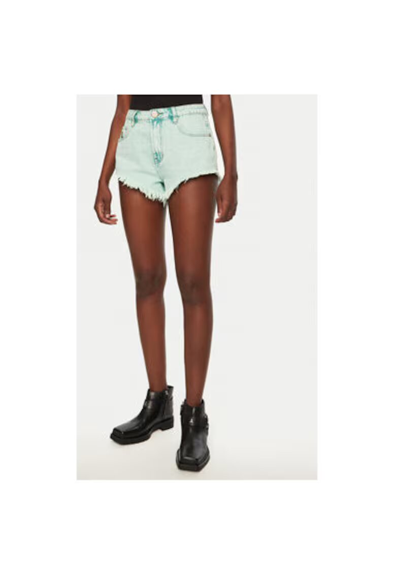 ONE TEASPOON Blugi dama - 304604546 - Bumbac - Verde - Verde