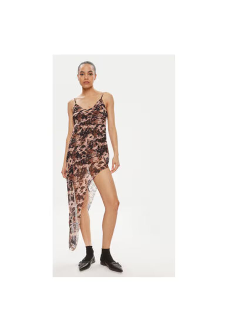 ONE TEASPOON Rochie - 07538 - Poliester - Maro - Maro