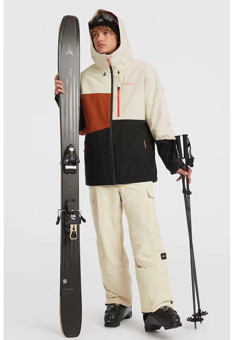 ONeill Geaca pentru schi FWC'Cruz Triple Snow - Negru/Crem