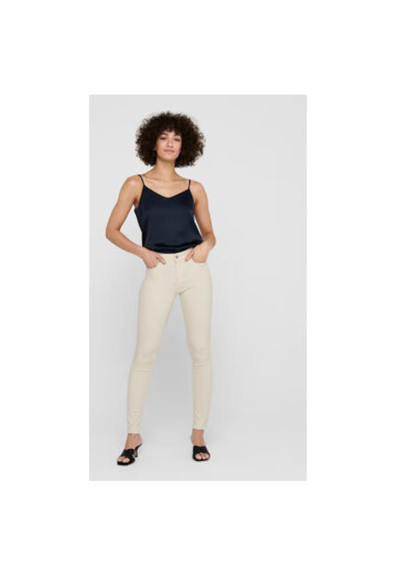 Only Blugi dama - 301827146 - Bumbac - Bej - Bej