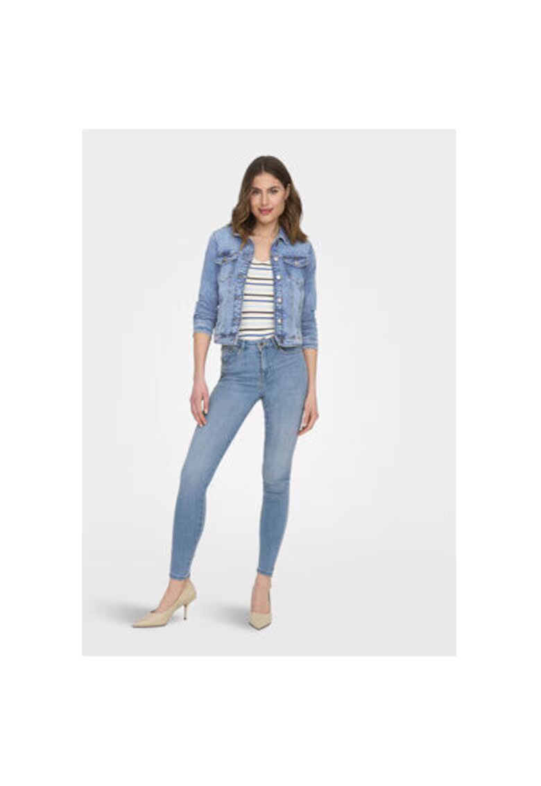 Only Blugi dama - 303320188 - Bumbac organic/Bumbac - XS-L34 INTL - Albastru