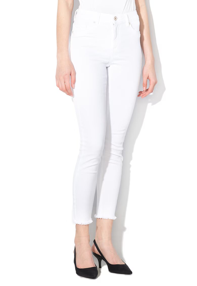 Only Blugi skinny Blush - Alb