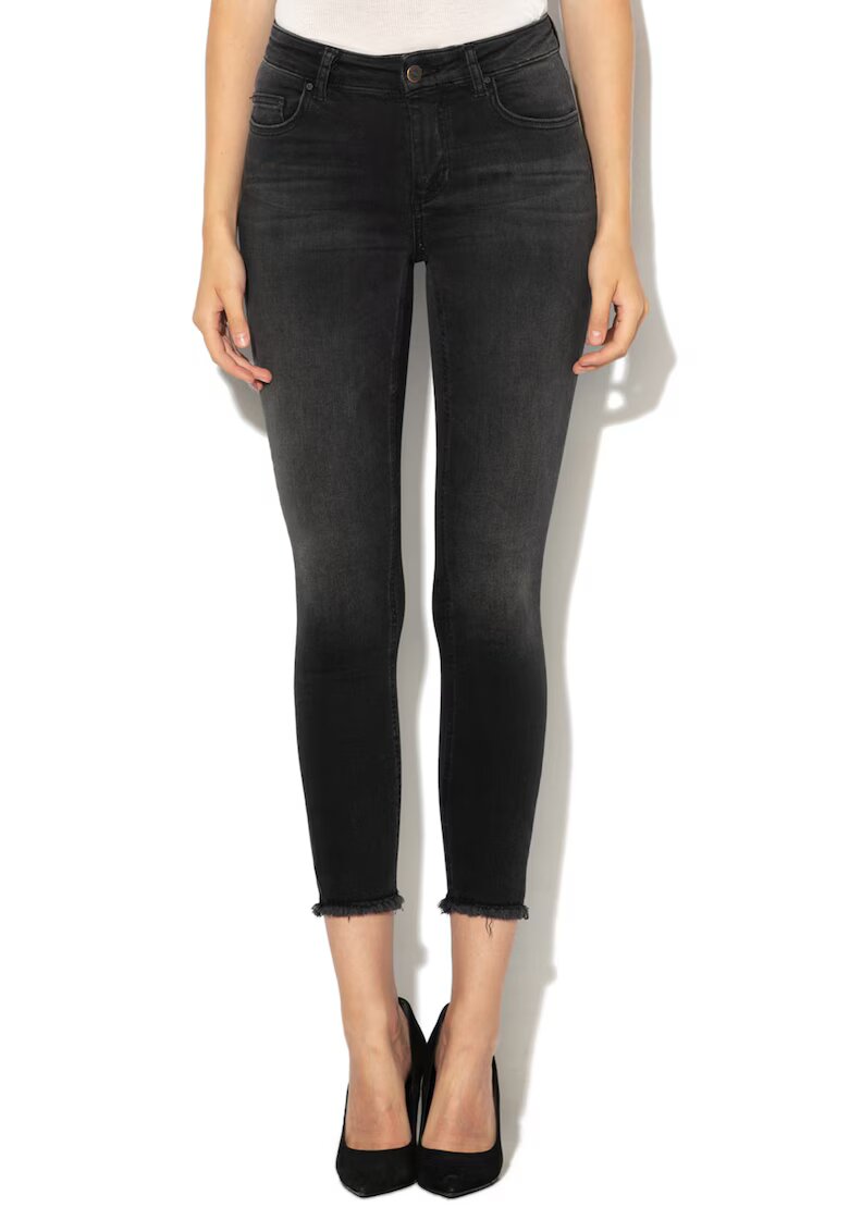 Only Blugi skinny Blush - Negru