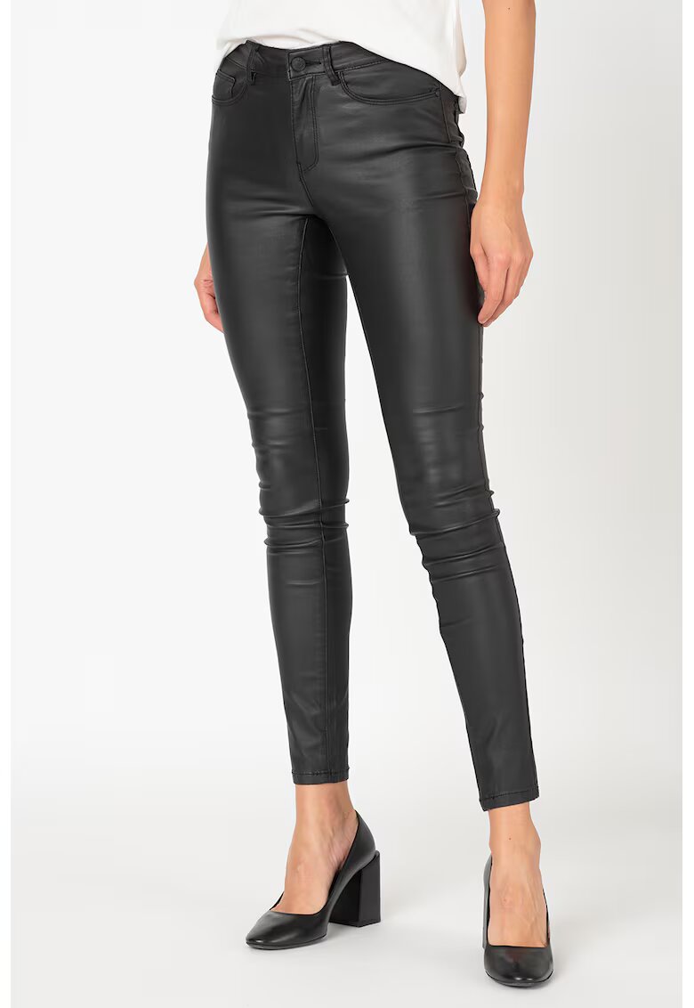 Only Blugi skinny peliculizati Anne - Negru