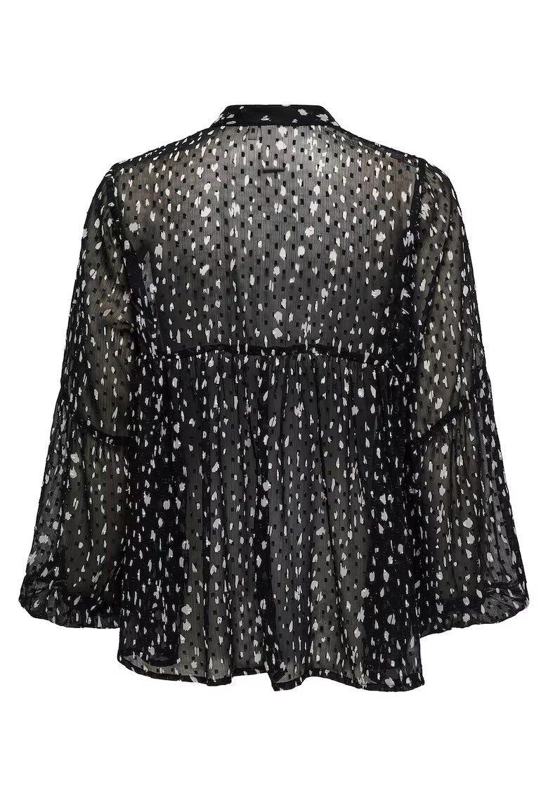 Only Bluza dama 15283695 - Poliester reciclat - Negru - Negru