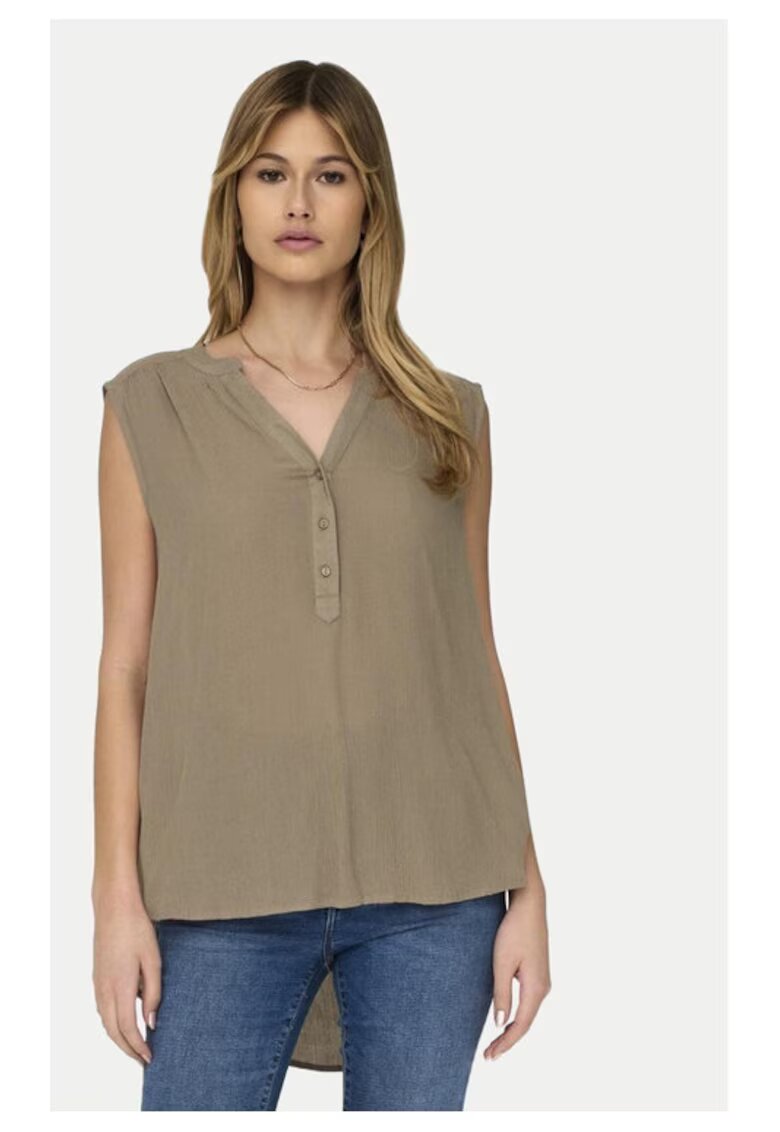 Only Bluza dama - 18841 - Viscoza - Maro
