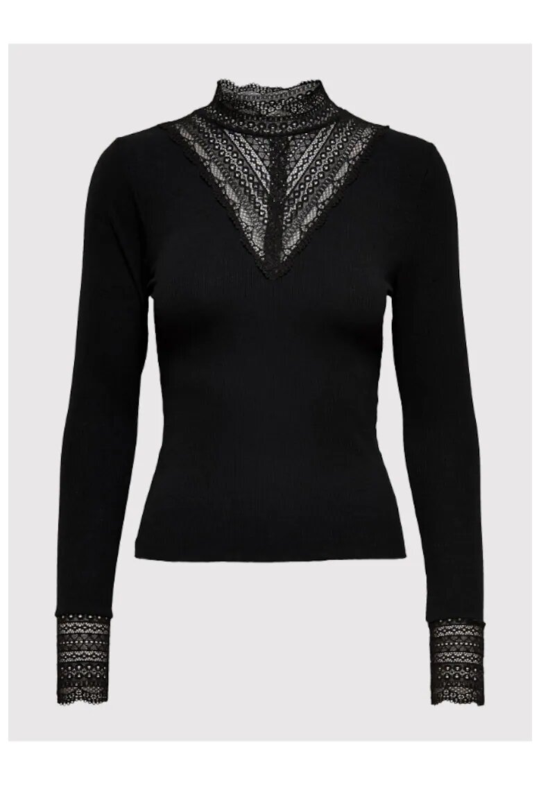 Only Bluza dama - 300958940 - Viscoza - Negru