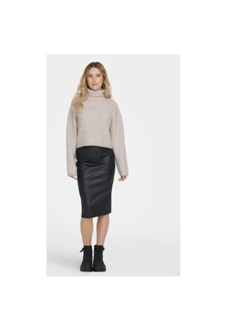 Only Bluza dama - 304497346 - Poliester/Acril - Bej - Bej