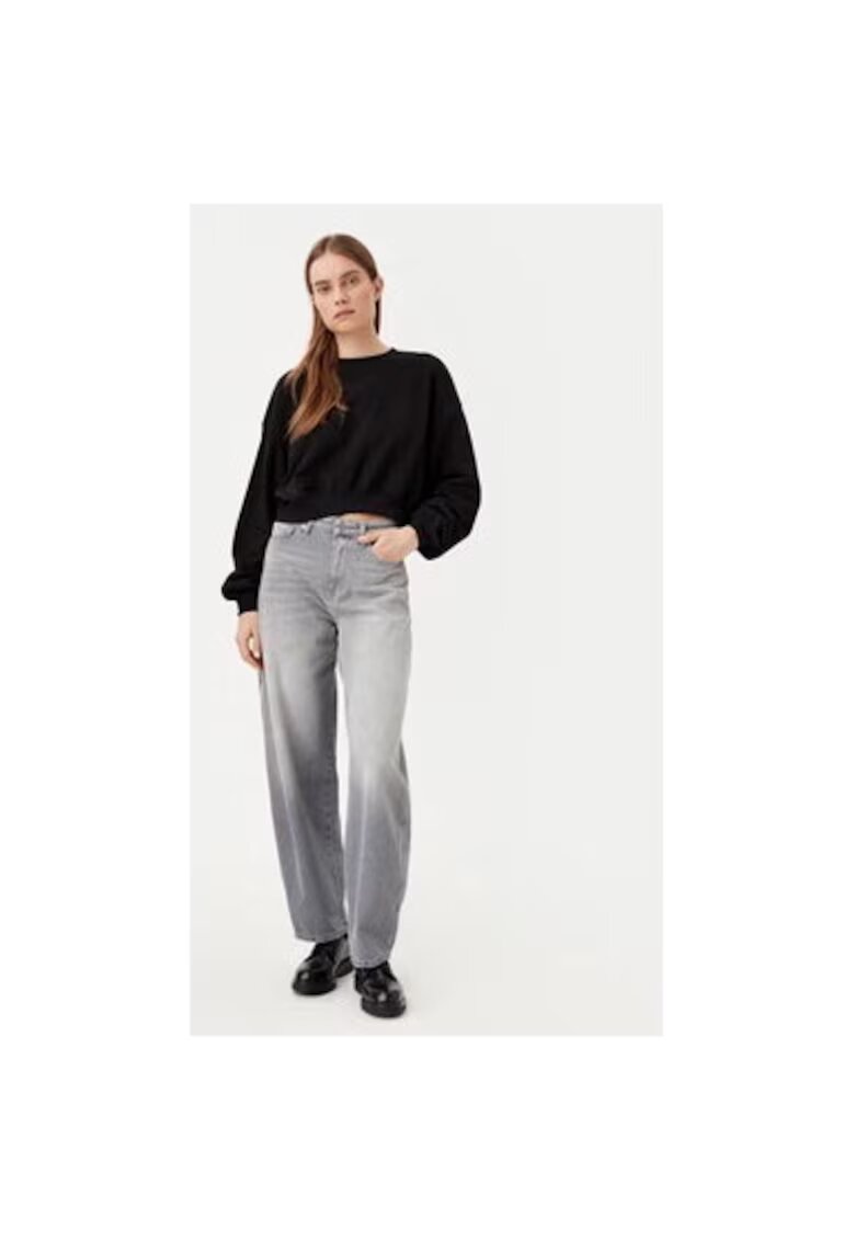 Only Bluza dama - 304785061 - Bumbac/Poliester - Negru - Negru