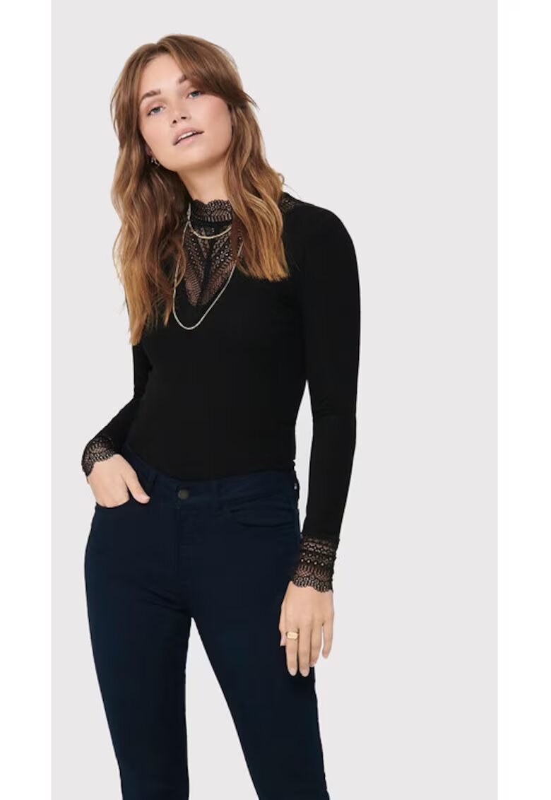 Only Bluza dama - 58940 - Viscoza - Negru