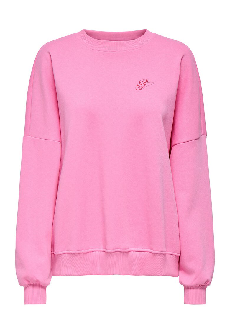 Only Bluza dama - bumbac/poliester - roz