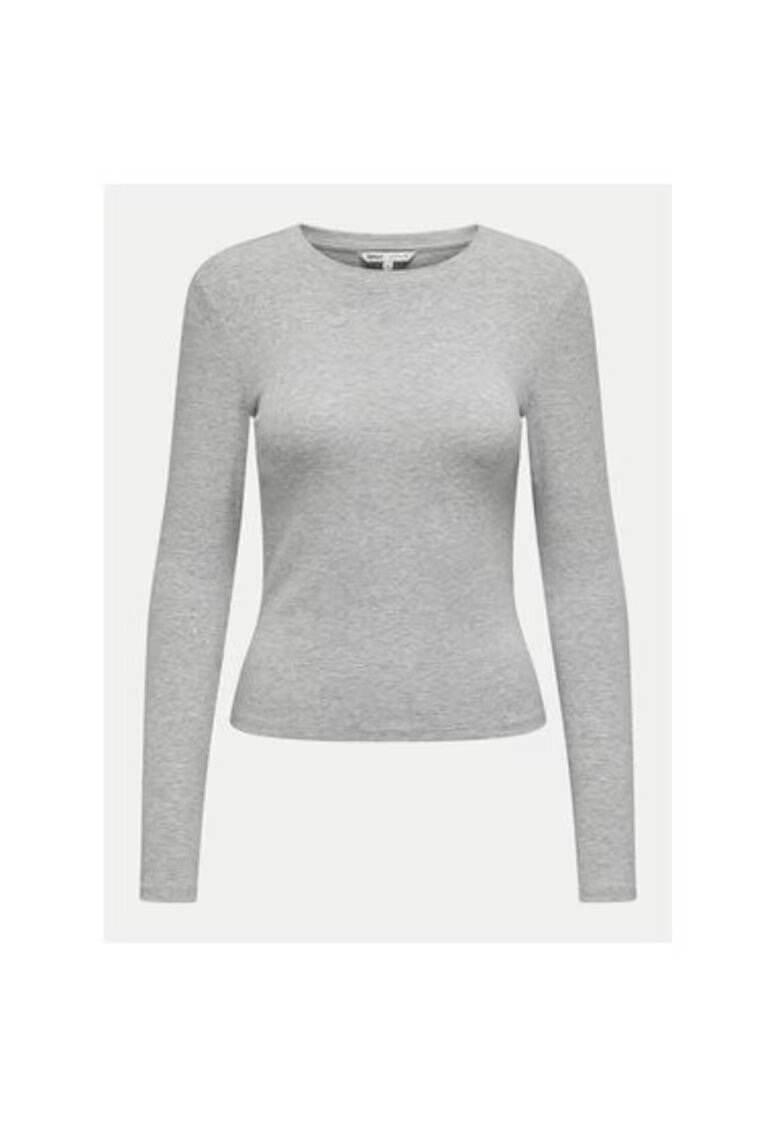 Only Bluza dama - Gri - Bumbac - Gri