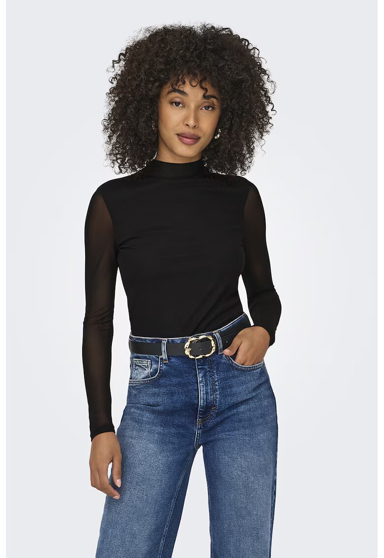 Only Bluza de plasa Erica - Negru