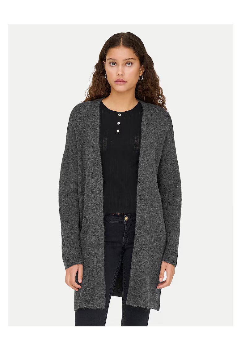 Only Cardigan dama - gri - pulover din tricot