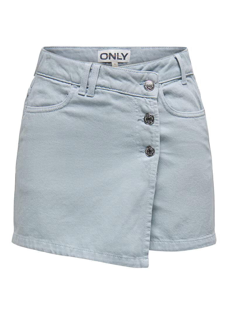 Only Chambray moale - Albastru deschis - 100% bumbac - Albastru