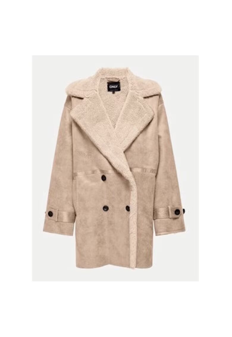 Only Cojoc dama - 304498718 - Piele ecologica - Bej - Bej