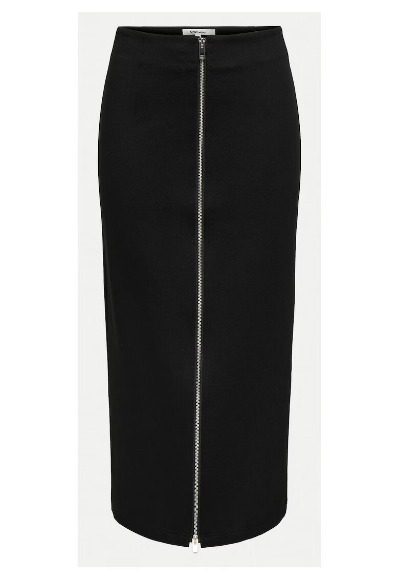 Only Fusta 15338423 - viscoza/poliester/elastan - negru