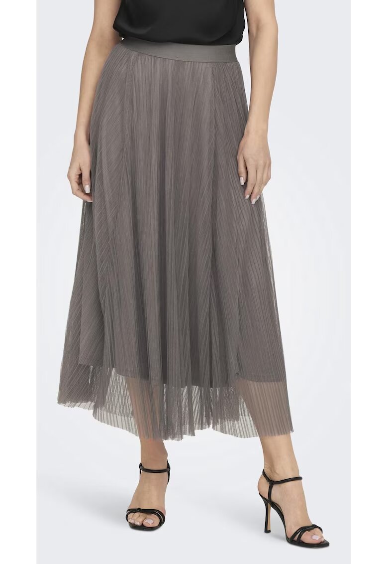 Only Fusta dama 7596 - Poliester - Maro