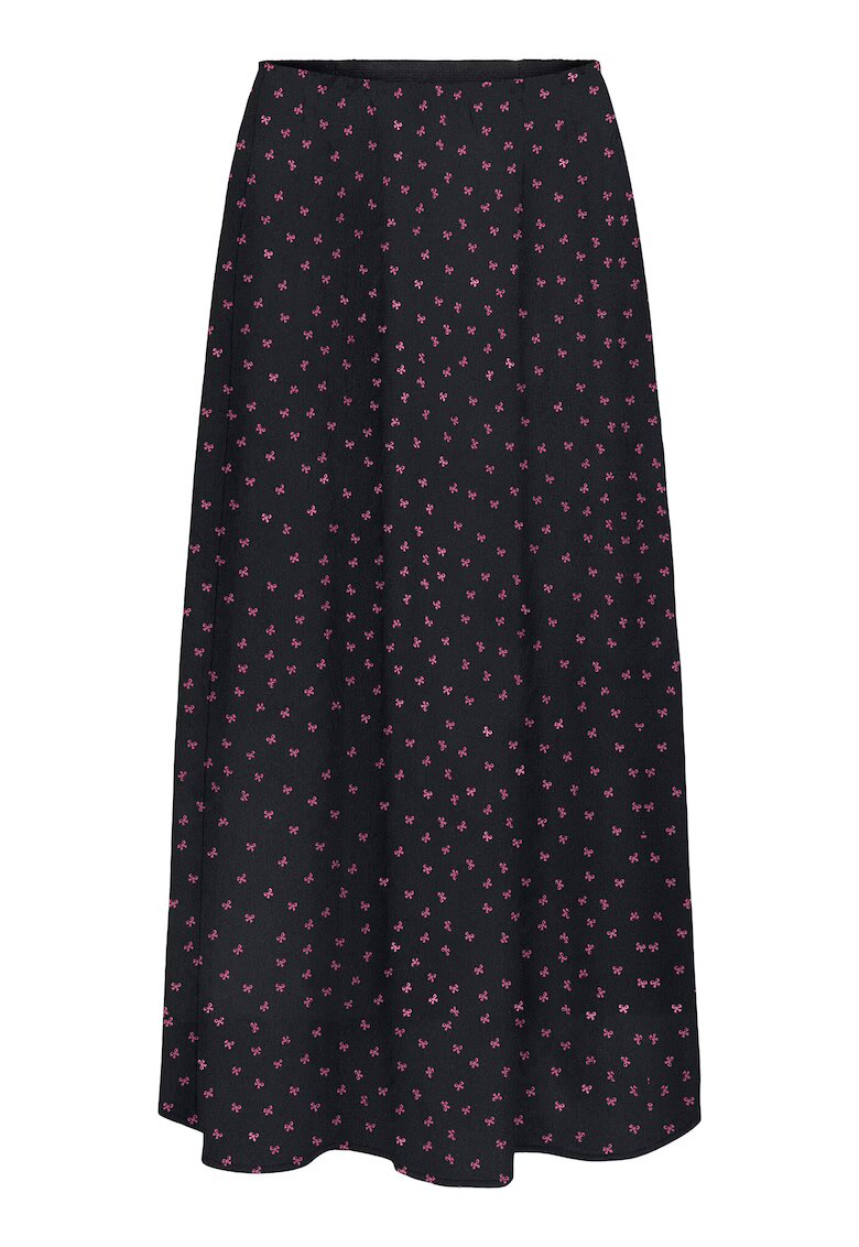 Only Fusta maxi Dama - neagra - 100% viscoza