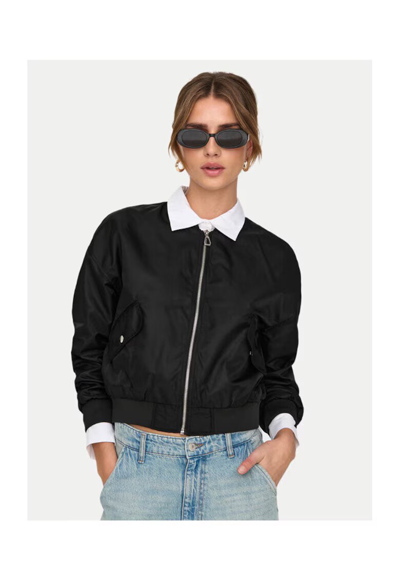 Only Geaca dama - 304784309 - Poliamida - Negru - Negru