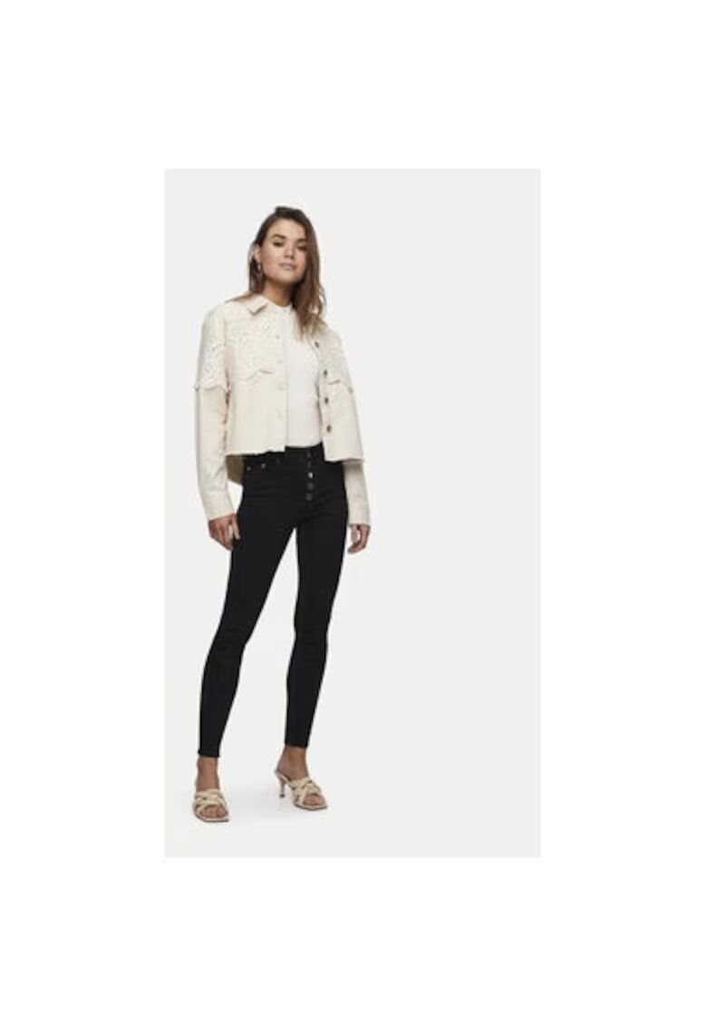 Only Geaca dama - 304790928 - Bumbac - Bej - Bej