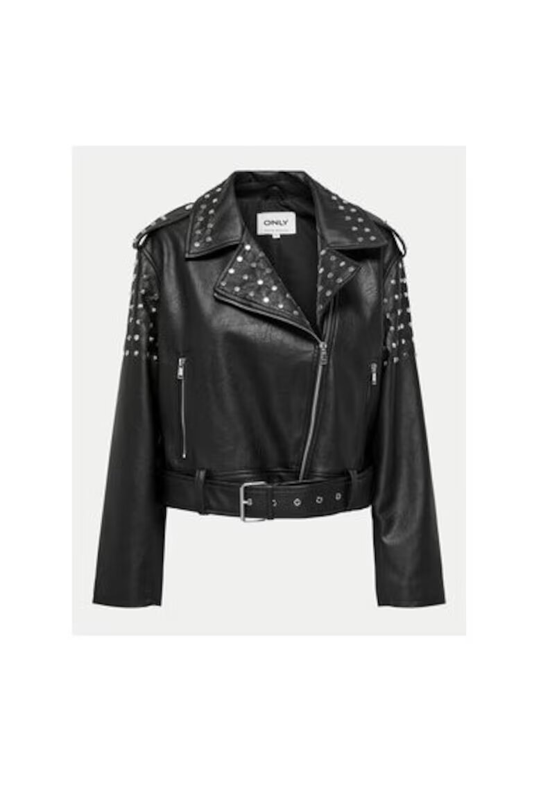 Only Geaca dama - 607158 - Negru - Piele Ecologica - Negru