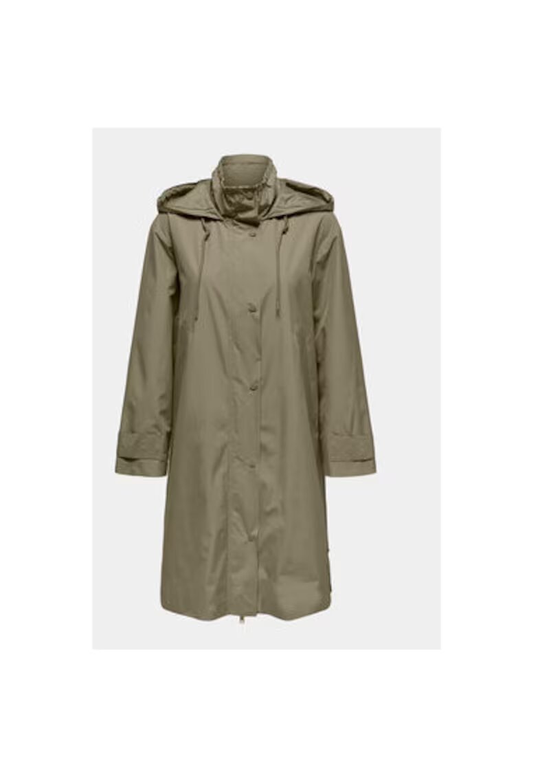 Only Geaca parka dama - 303387518 - Poliester - Verde - Verde