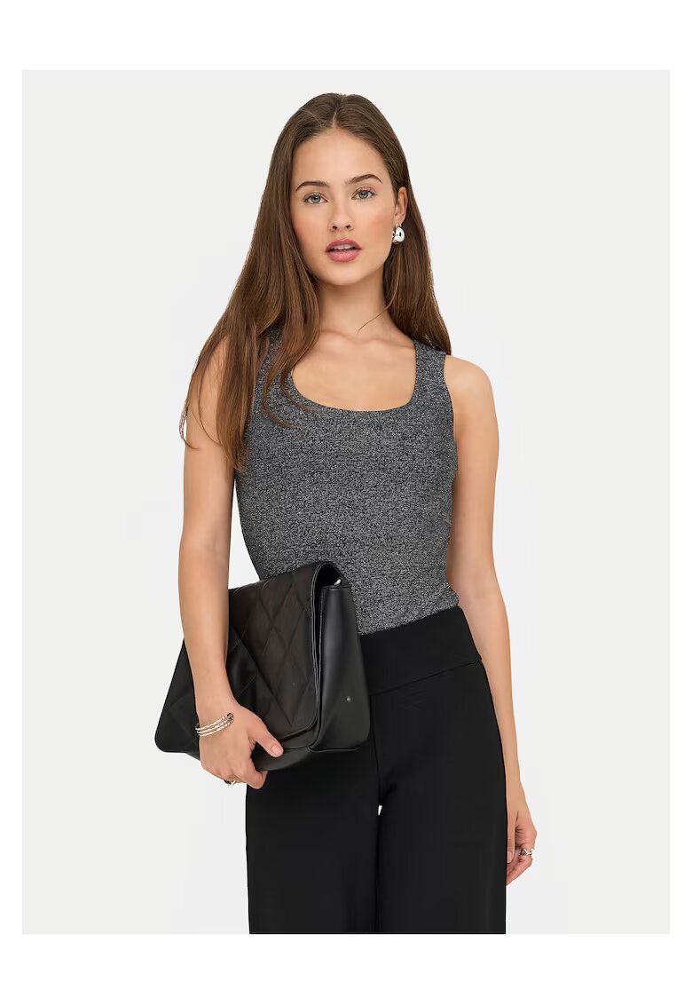 Only Maiou dama gri - material confortabil