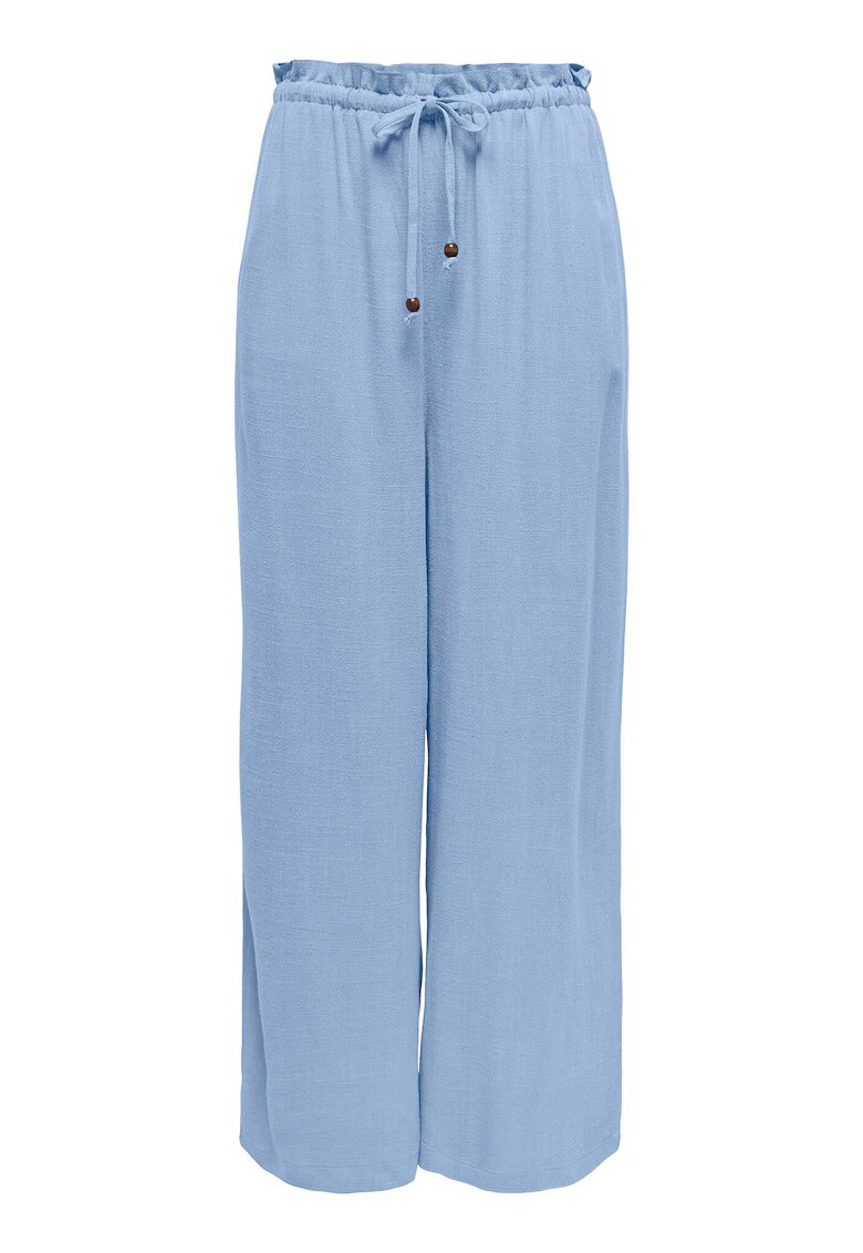 Only Pantaloni dama 15338672 - Viscoza/In - Albastru - Albastru