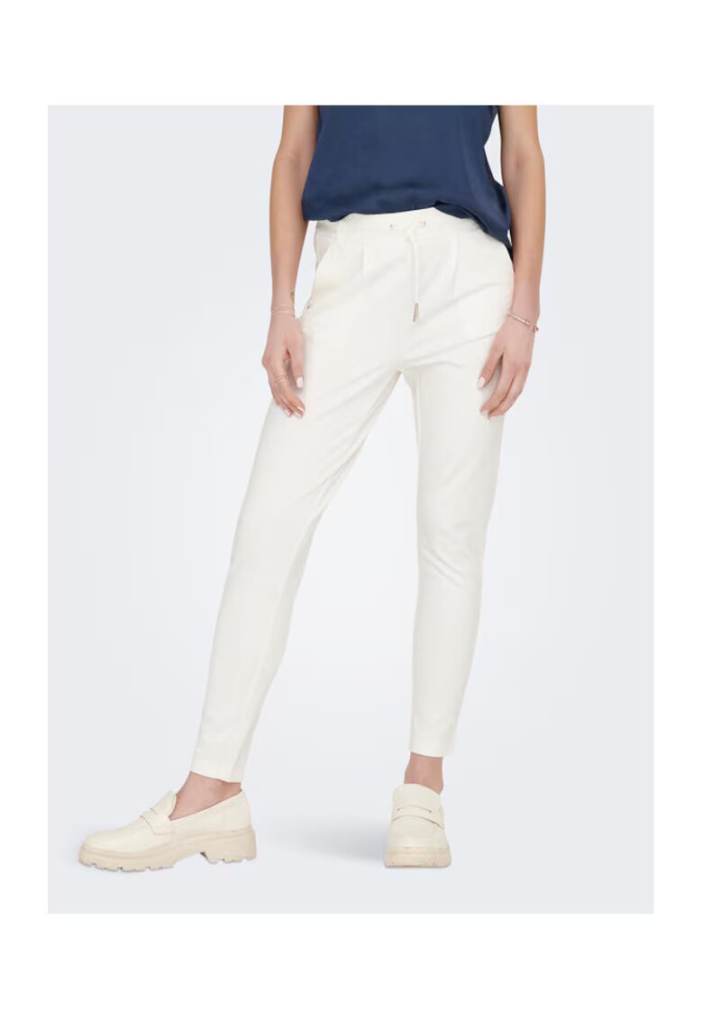 Only Pantaloni Dama - 301822394 - Alb