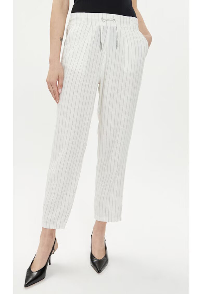 Only Pantaloni dama - 303385927 - In/Viscoza - Alb