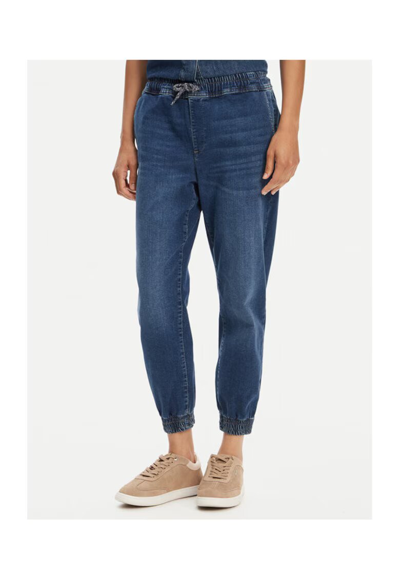 Only Pantaloni dama - 304783791 - Bumbac - Albastru