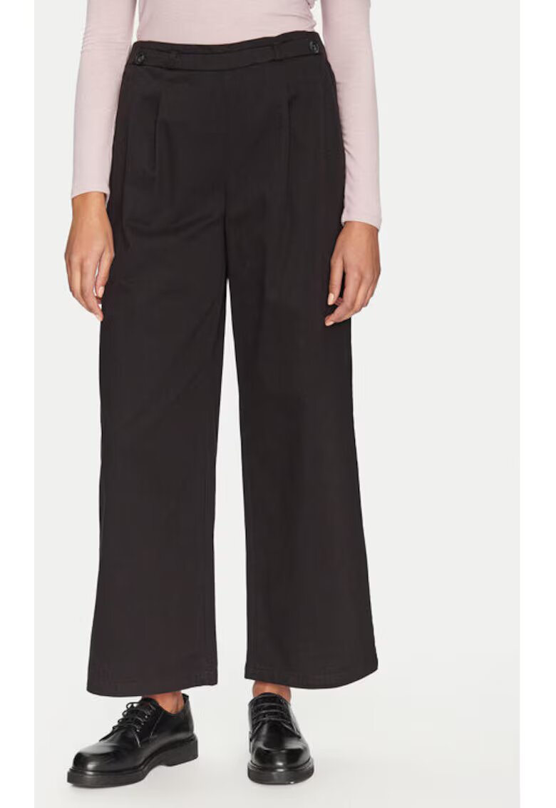 Only Pantaloni dama - 304784675 - Bumbac - Negru