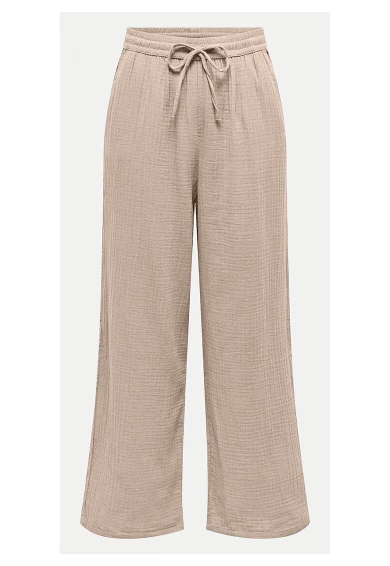 Only Pantaloni dama - OXFORD TAN - 100% bumbac organic - bej