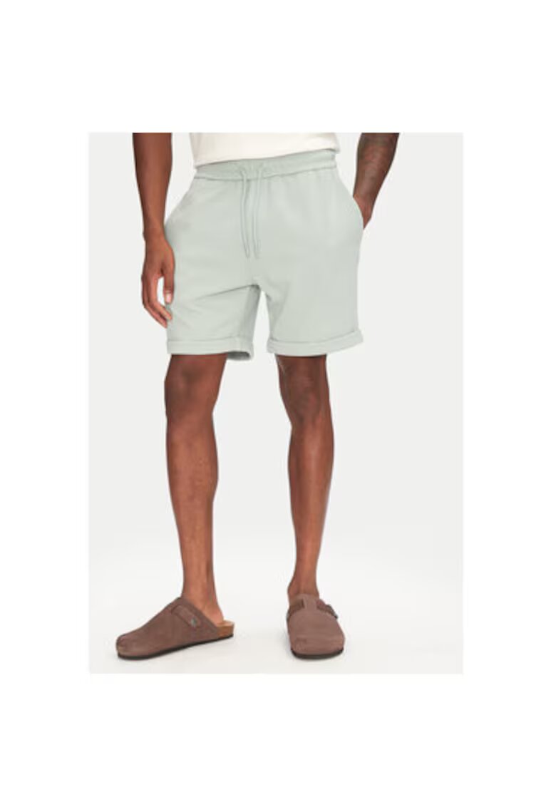 Only Pantaloni scurti barbati Sons - 22033722 - Poliester/Viscoza - Verde - Verde