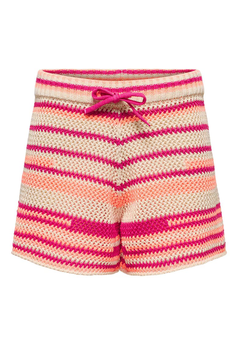 Only Pantaloni scurti dama 15344405 - Poliester/Bumbac - Roz - Roz