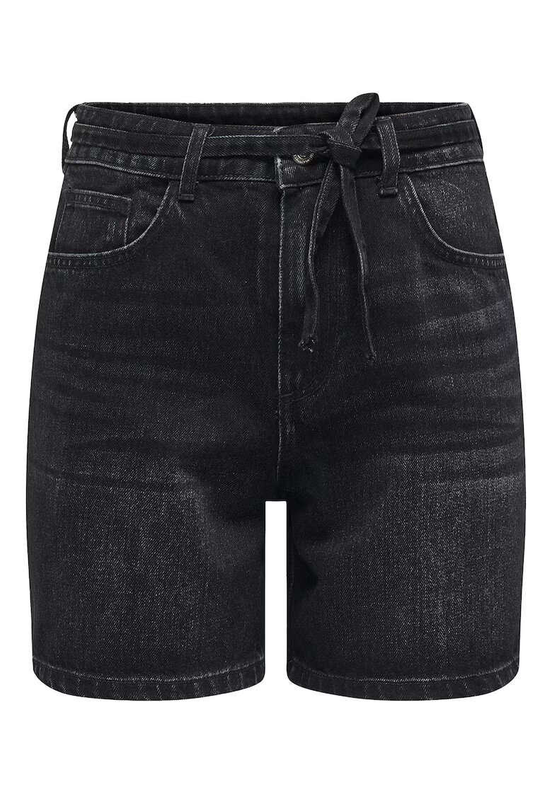 Only Pantaloni scurti din denim dama 15340706 - Bumbac/Bumbac - Negru - Negru