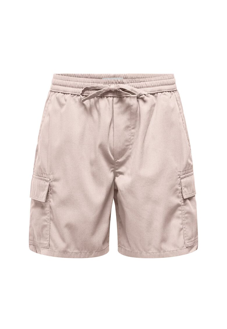 Only Pantaloni scurti sport barbati Sons - 22034462 - Bumbac/Poliester - 54697 - Roz