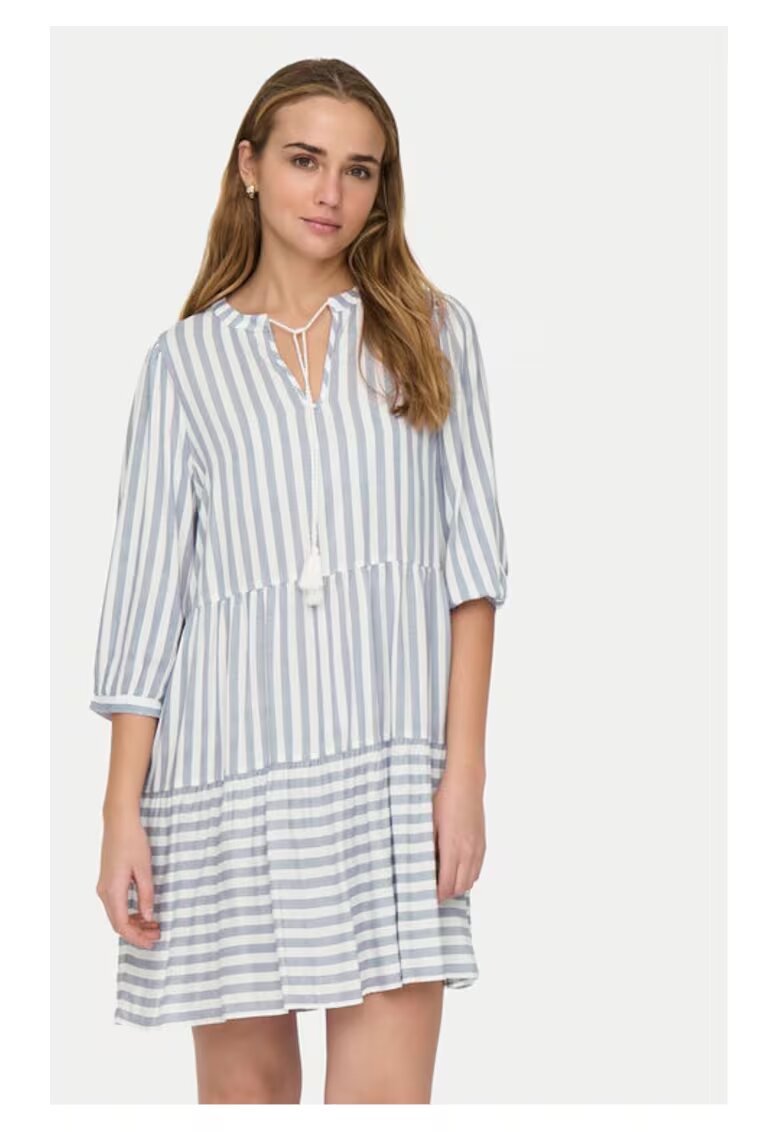 Only Rochie - 2185 - Viscoza - Albastru