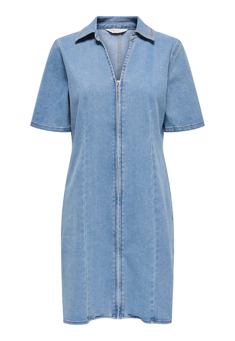 Only Rochie bumbac - Albastru