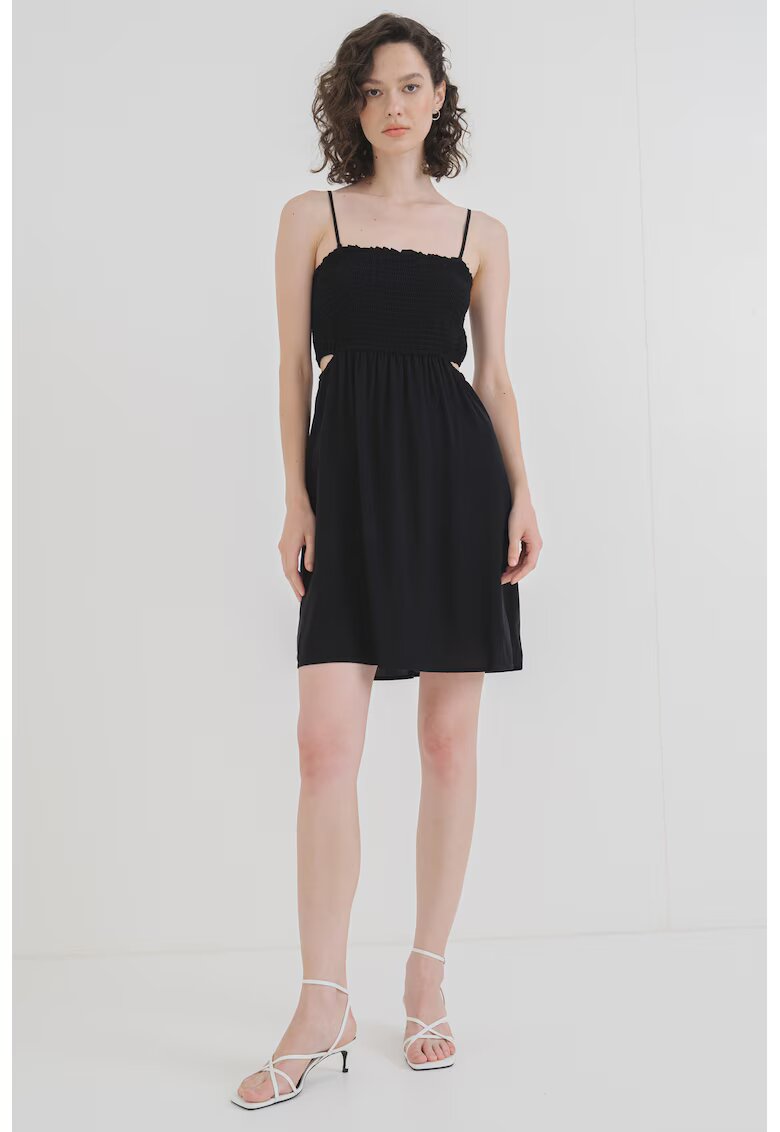 Only Rochie cu decupaje Richie - Negru