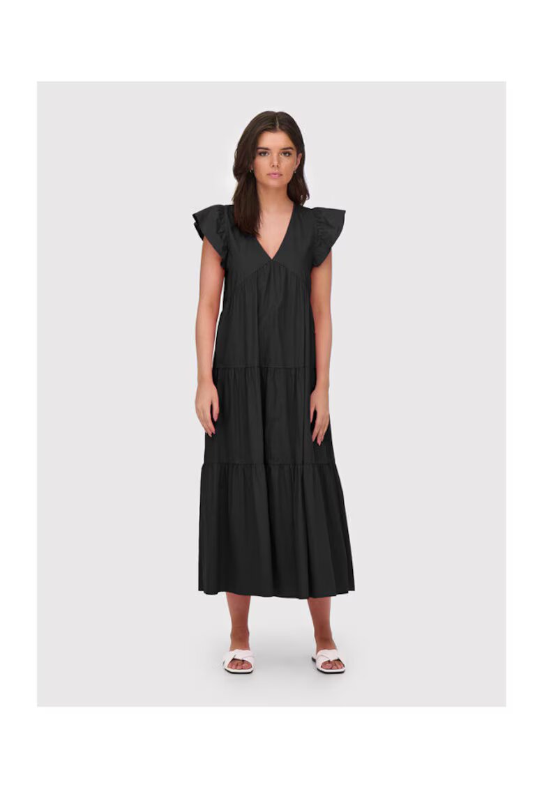Only Rochie Dama - 209906493 - Bumbac - XS INTL - Negru
