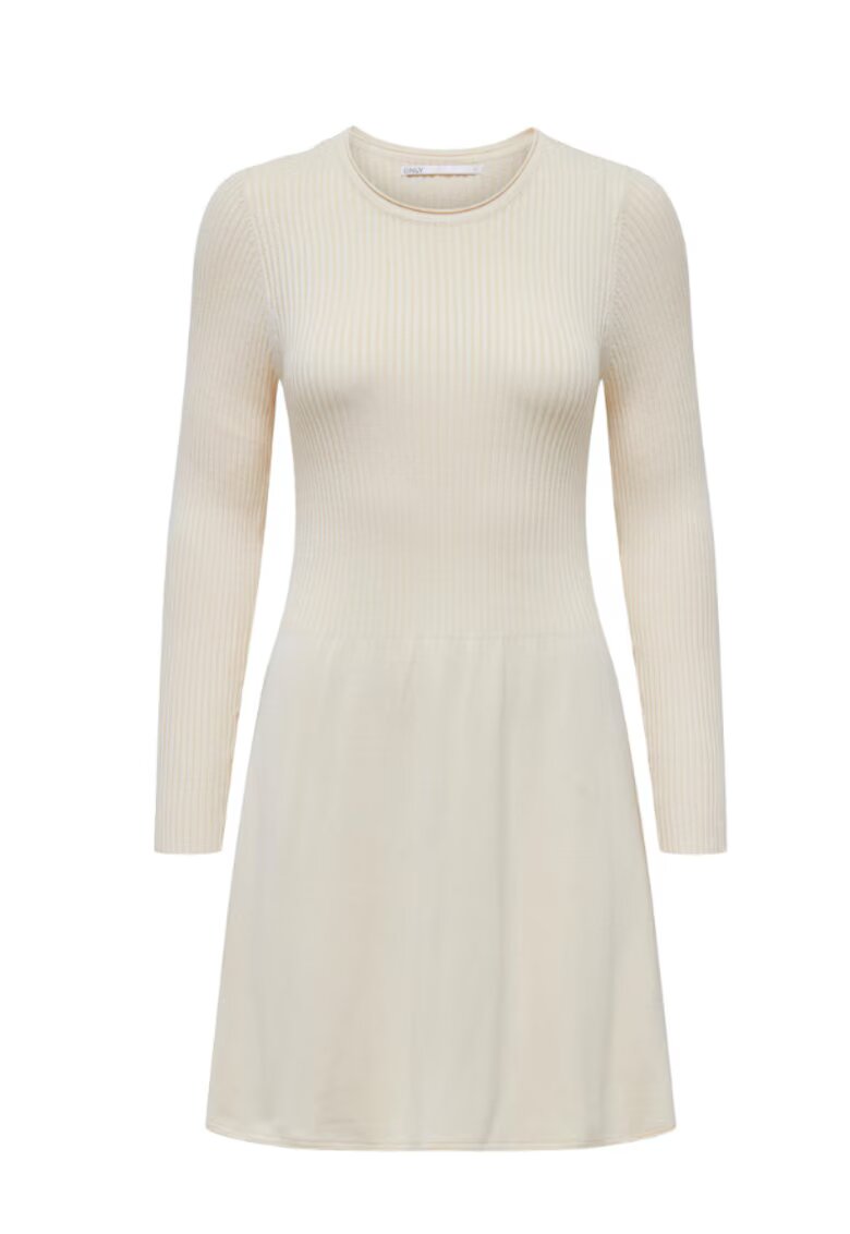 Only Rochie dama - 302619221 - Viscoza - Ecru