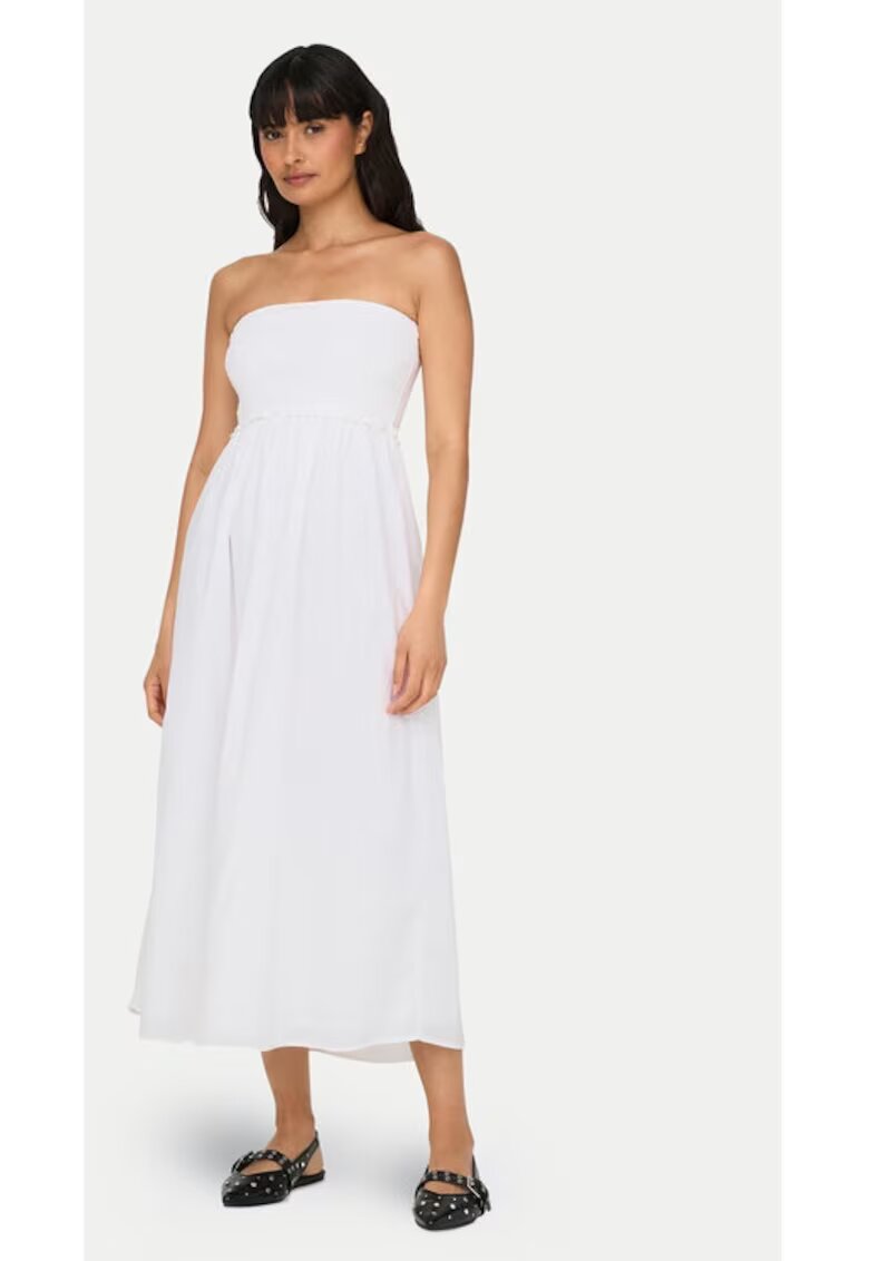 Only Rochie dama - Alb - Bumbac