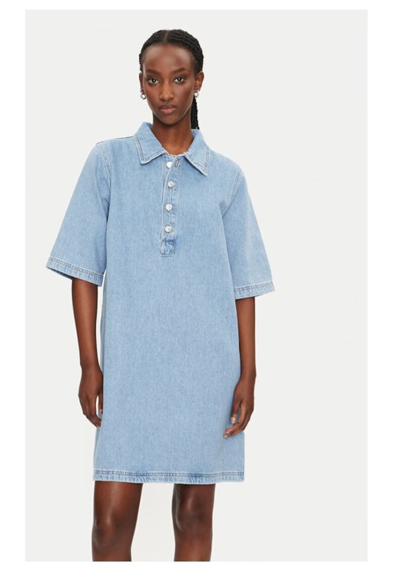Only Rochie dama - Albastru - Bumbac