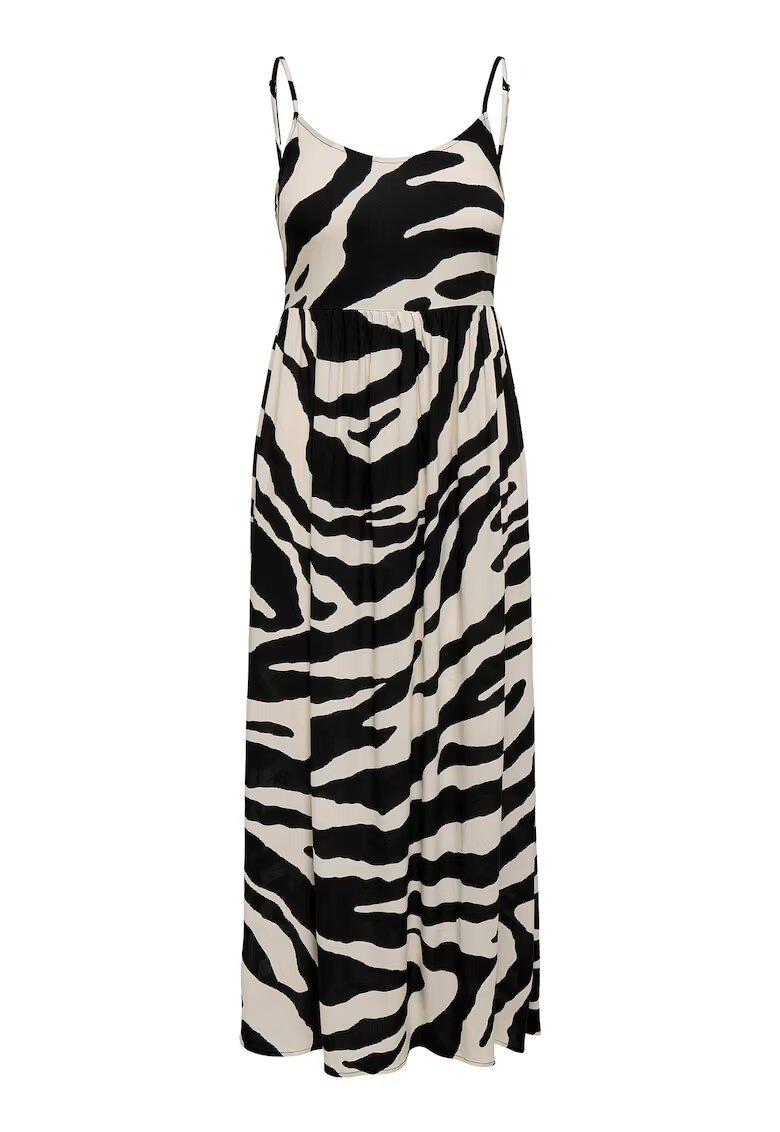 Only Rochie de vara dama 15347730 - Viscoza - Negru - Negru