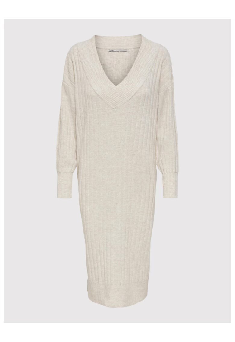 Only Rochie-pulover midi cu croiala lejera New